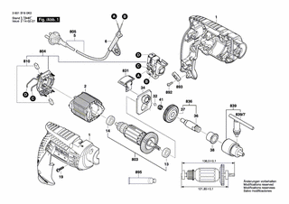 BOSCH GSB 10 - 3601B16080