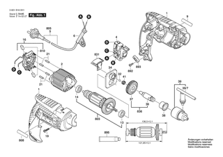 BOSCH GSB 10 - 3601B16082