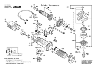 BOSCH GWS 720 - 3601C88086