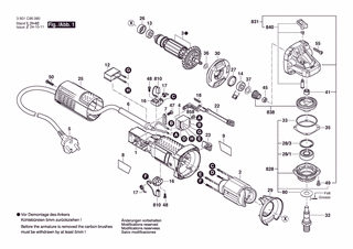 BOSCH GWS 900-100 - 3601C96080