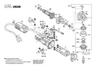 BOSCH GWS 900-125 - 3601C96082