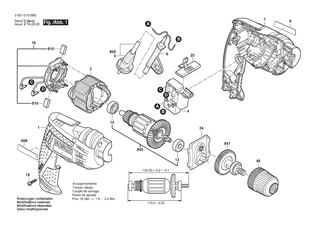 BOSCH GBM 6 RE - 3601D726B0