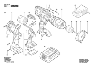 BOSCH GSB 18 VE-2-LI - 3601H62480