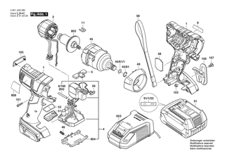 BOSCH GDS18V-EC 300 ABR - 3601JD82L0
