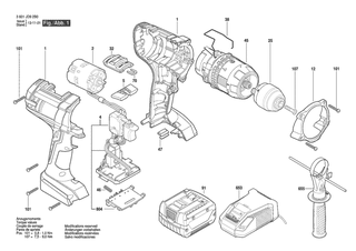 BOSCH GSB 14,4 VE-2-LI - 3601JD9280