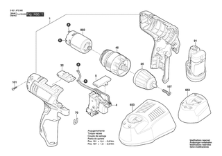 BOSCH GSB 1080-2-LI - 3601JF3080