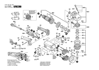 BOSCH GWS 19-230 - 0601352150