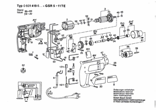 BOSCH GSR 5-11 TE - 0601419650