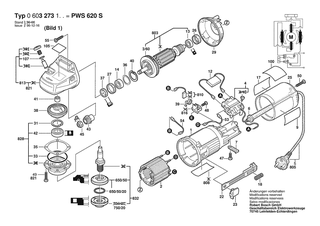BOSCH PWS 620 S - 0603273150