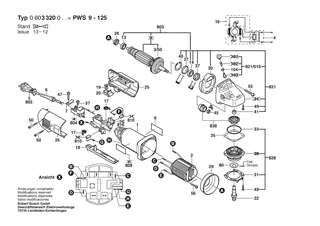 BOSCH PWS 9-125 - 0603320950