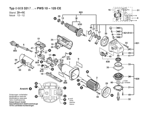 BOSCH PWS 10-125 CE - 0603321750
