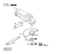 BOSCH GWS 25-230 - 0601756103