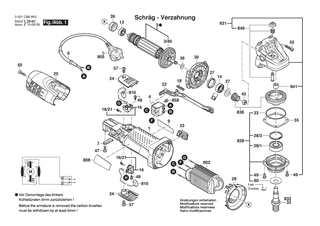 BOSCH GWS 7-100 T - 3601C886L0