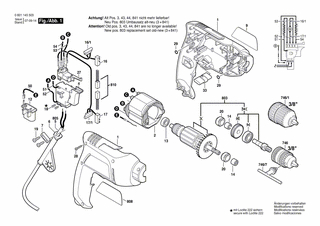 BOSCH GBM 6 RE - 0601145540