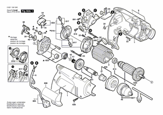 BOSCH GSB 650 RE - 060119A544