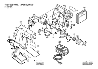 BOSCH PBM 7,2 VES-1 - 0603933640