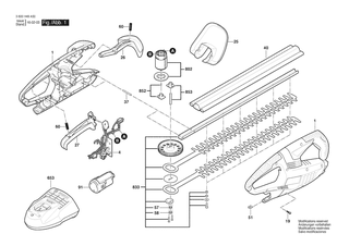 BOSCH AHS 35-15 LI - 3600H49BB0