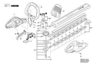 BOSCH AHS 50-20 LI - 3600H49FB0