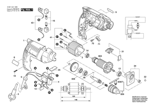 BOSCH GSB 1300 - 3601AA10B0