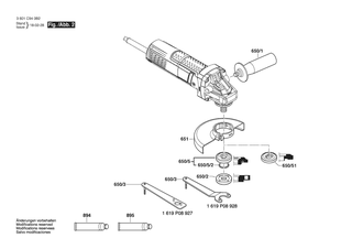 BOSCH GWS 750-125 - 3601C940B2