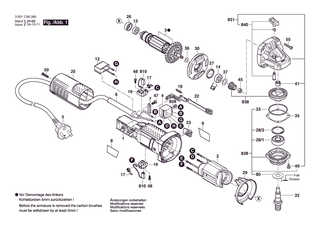 BOSCH GWS 900-100 - 3601C960B0