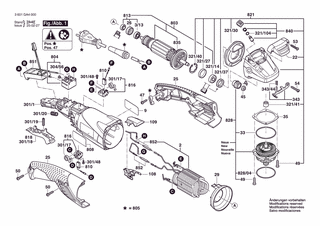 BOSCH GWS 18-125 L INOX - 3601GA40B0