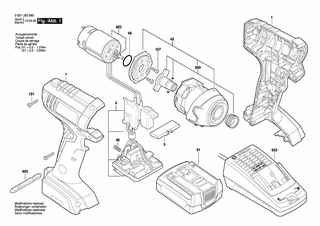 BOSCH GDR 1080-LI - 3601JB39B0