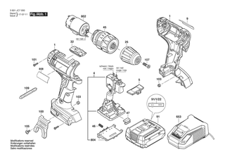BOSCH GSB 18-2-LI - 3601JD23B1