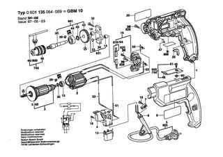 BOSCH GBM 10 - 0601135066