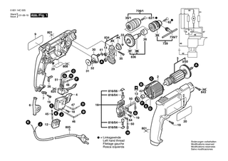 BOSCH GSB 450 R - 060114C005