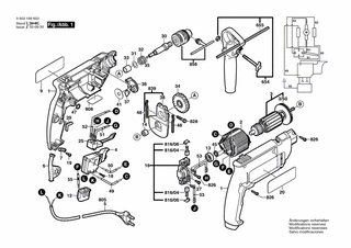 BOSCH PSB 550 RE - 0603169605