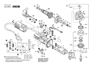 BOSCH GWS 750-100 S - 3601C941C0