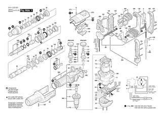 BOSCH GSH 9 VC - 3611C220C0