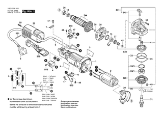 BOSCH GWS 9-115 P - 3601C965P1