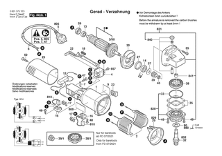 BOSCH GWS 6-115 - 06013750B5