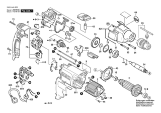 BOSCH GBM 13 RE - 3601AA50H0