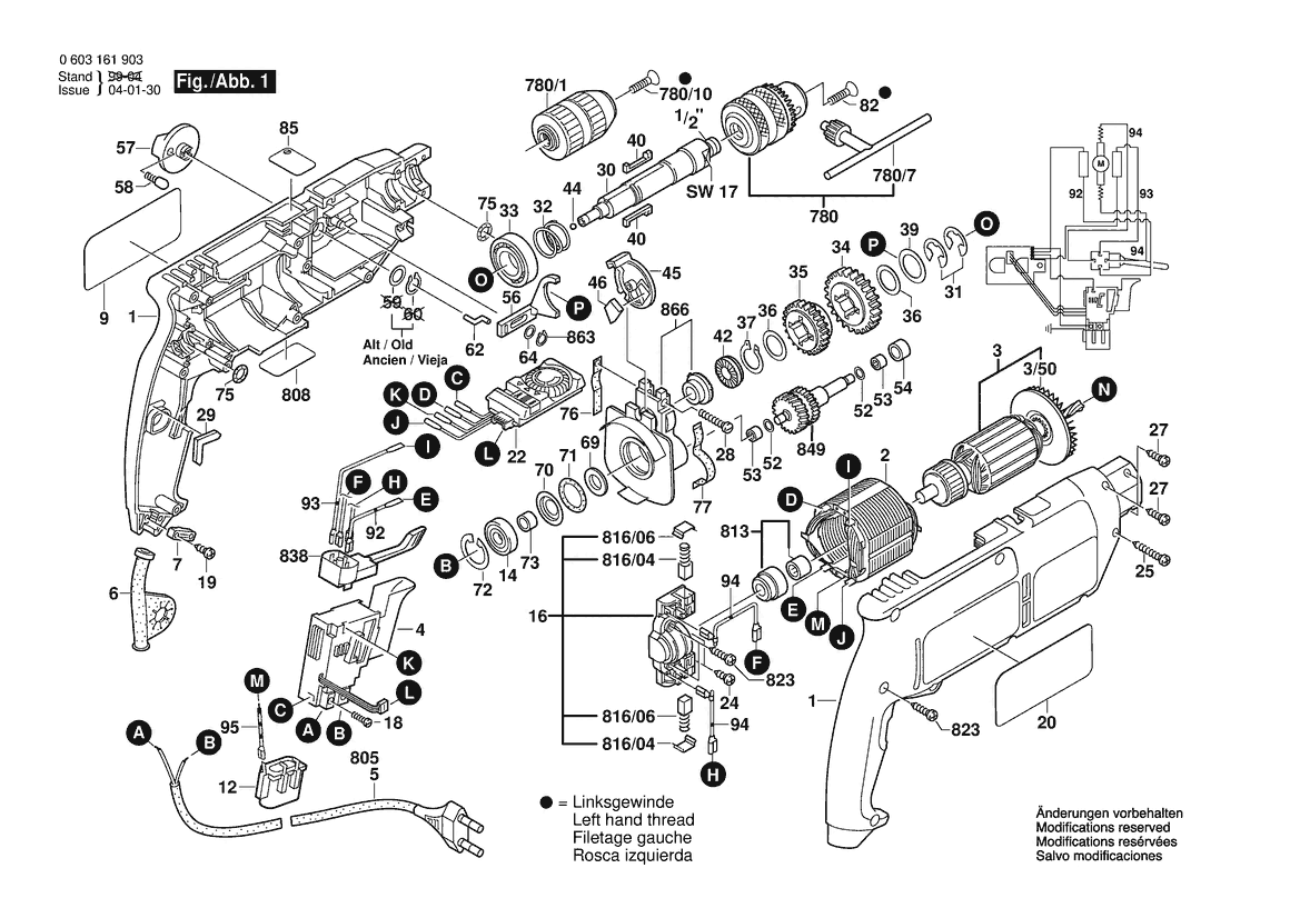 Spazzole Di Carbone Carbonio Bosch Trapano CSB 650 – 2 Re/CSB 650 – 2 - Foto 2