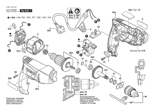 BOSCH GBM 350 RE - 060113A707