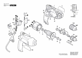 BOSCH GBM 6 - 0601145161