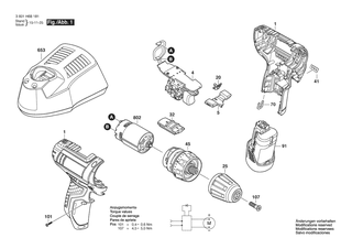 BOSCH GSR 12-2-LI - 3601H681L0