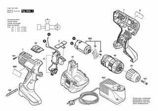 BOSCH GSB 12-2 - 3601JA75B0