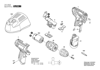 BOSCH GSB 12-2-LI - 3601JB69L0