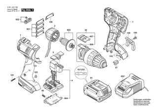 BOSCH GSR 18V-EC Car. Case - 3601JD61B0