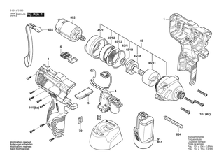BOSCH GDR 120-LI - 3601JF00L0