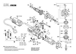 BOSCH GWS 9-125 - 3601C960F4