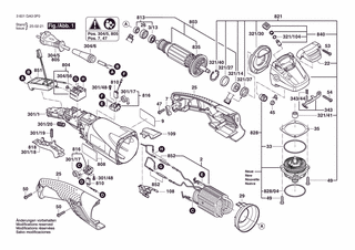 BOSCH GWS 18-125 L - 3601GA30F0