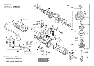 BOSCH GWS 9-115 - 3601C960K3