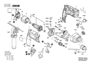 BOSCH GSB20-2 - 3601AA20G0