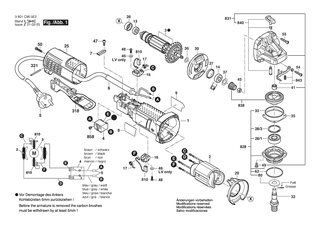 BOSCH GWS 9-125 P - 3601C965G4