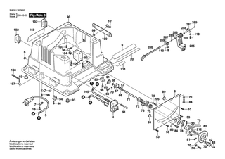BOSCH GTS 10 - 3601L302G0